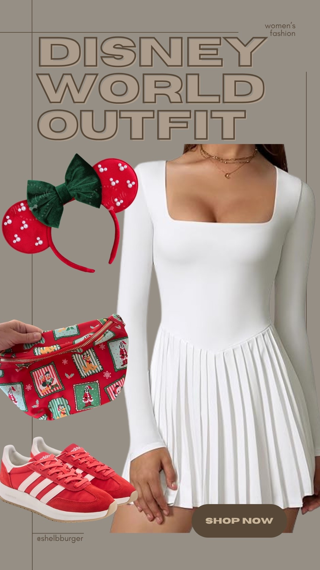 Women’s active dress Christmas outfit for Disney World vacationn

#LTKTravel #LTKFamily #LTKSaleAlert