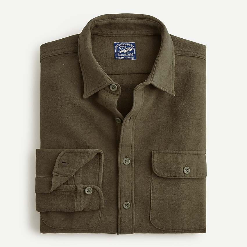 Heavyweight chamois workshirt | J. Crew US