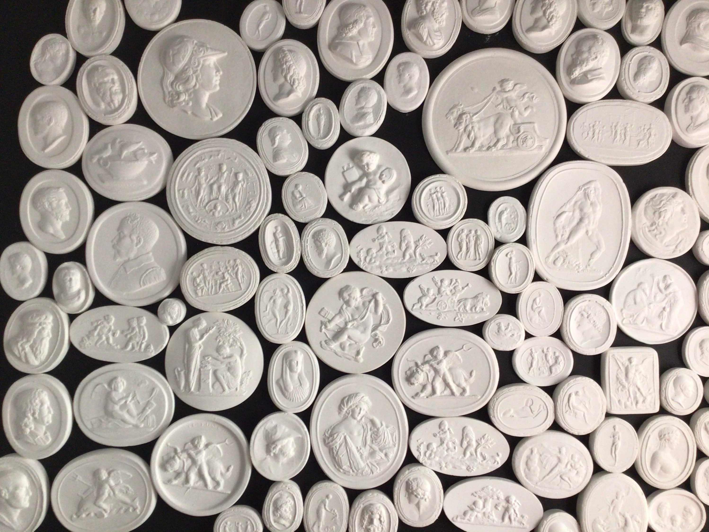FREE SHIPPING*** 16 Mixed Plaster Grand Tour Intaglios Various Sizes, Bulk Dealer Lot - Etsy | Etsy (US)