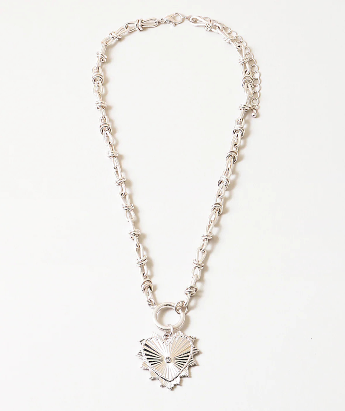 Silver Love and Luck Necklace | Erin McDermott Jewelry