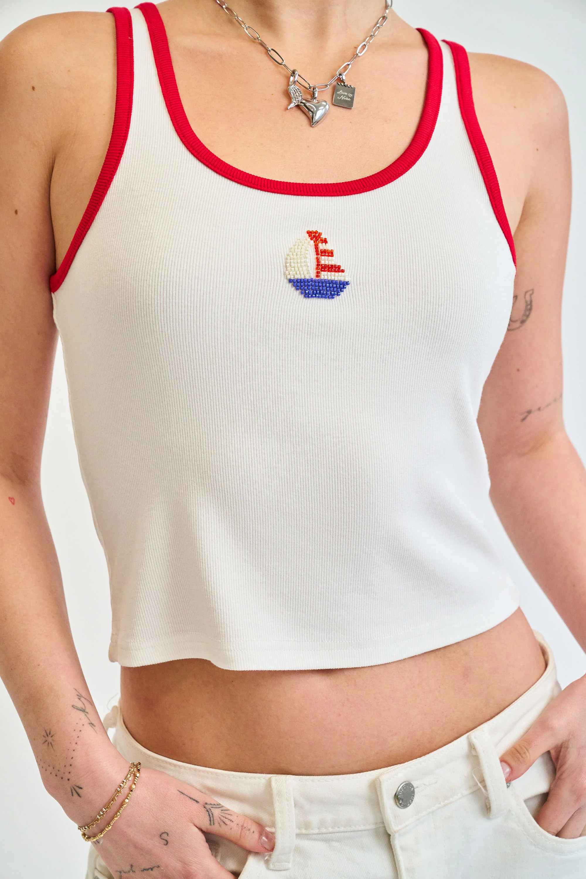 Seas The Day Tank | Grey Bandit