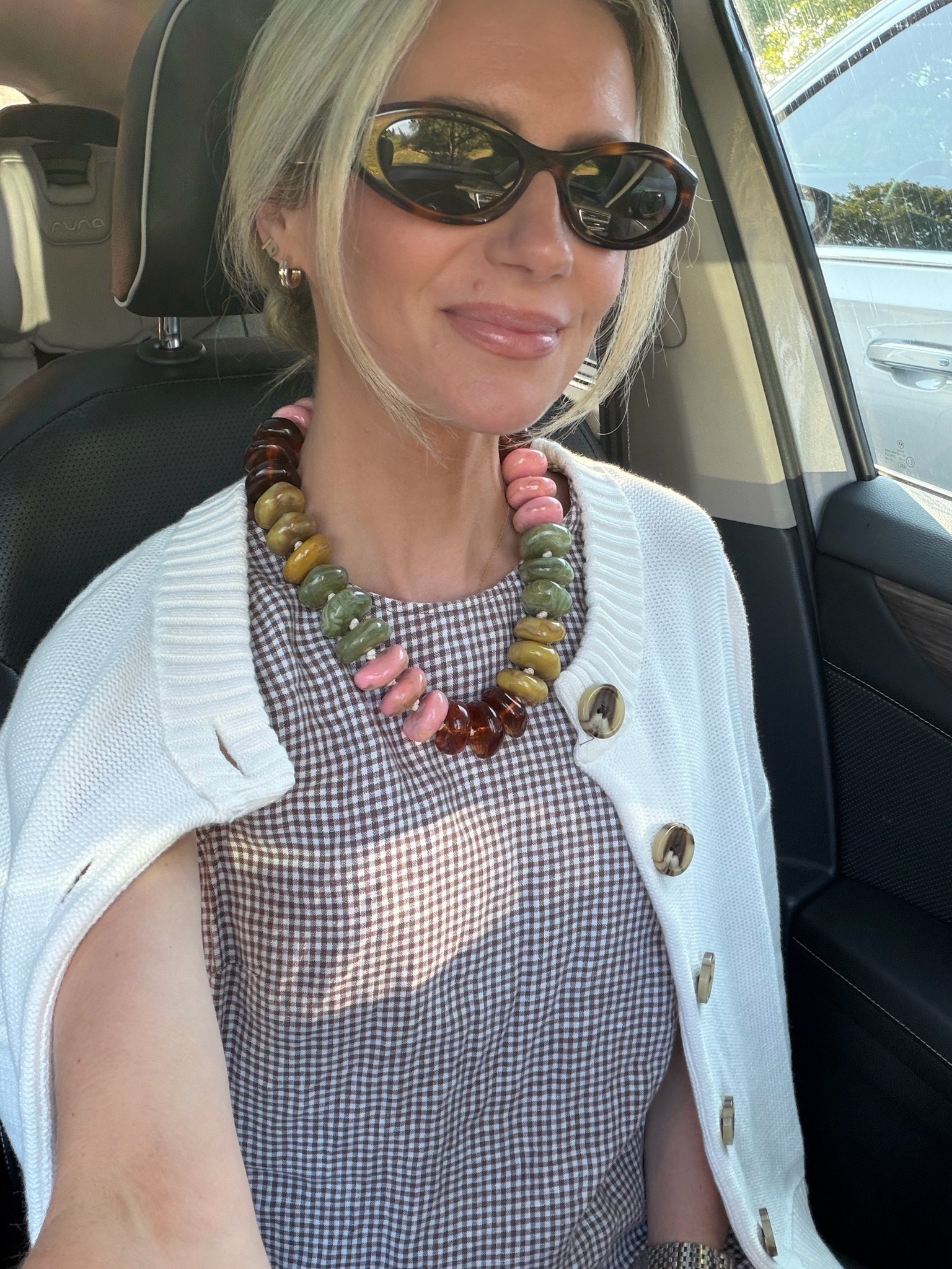 My most worn set & sweater combo! This brown color is perfect for early fall, the material is linen so it’s still light and breezy for a hot temperature temperatures

#LTKdayinmylife #LTKmomlife #LTKootd