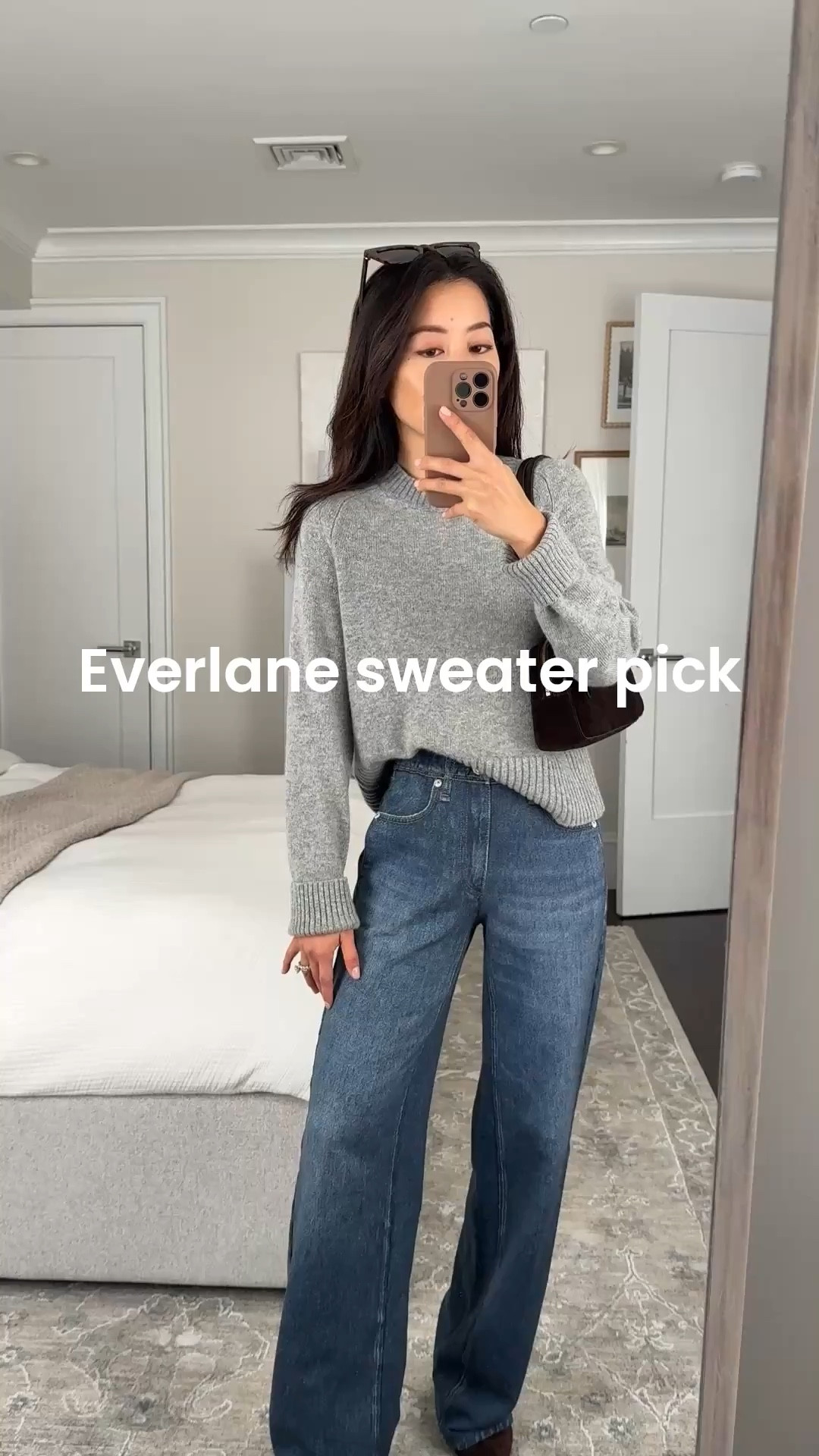 Everlane sitewide sale! includes one of their best cashmere sweaters which is light and drapey. 

Also linked the same sweater in cotton and merino wool versions. And my other Everlane sale picks including best cotton layering tees, lightweight button up 

• Cashmere boxy crew XXS, shorter length great for petites. Sleeves folded up once. 

The boxy crew comes in cashmere, cotton, and cropped merino wool. The last 2 are thicker weight than the cashmere.

My favorite ones are the cashmere for a drapey soft material and the merino wool. 

The cotton version is thicker in comparison. It’s also a great basic but is cut longer and looser than the first two materials mentioned and has a more oversized fit.


• Rag & Bone miramar sweatpant jeans XXS “Petra” wash, length shrunken in dryer. Got these hemmed slightly after machine washing and drying them to shrink the length a bit first. 

#LTKSpringSale #LTKootd #LTKPetite