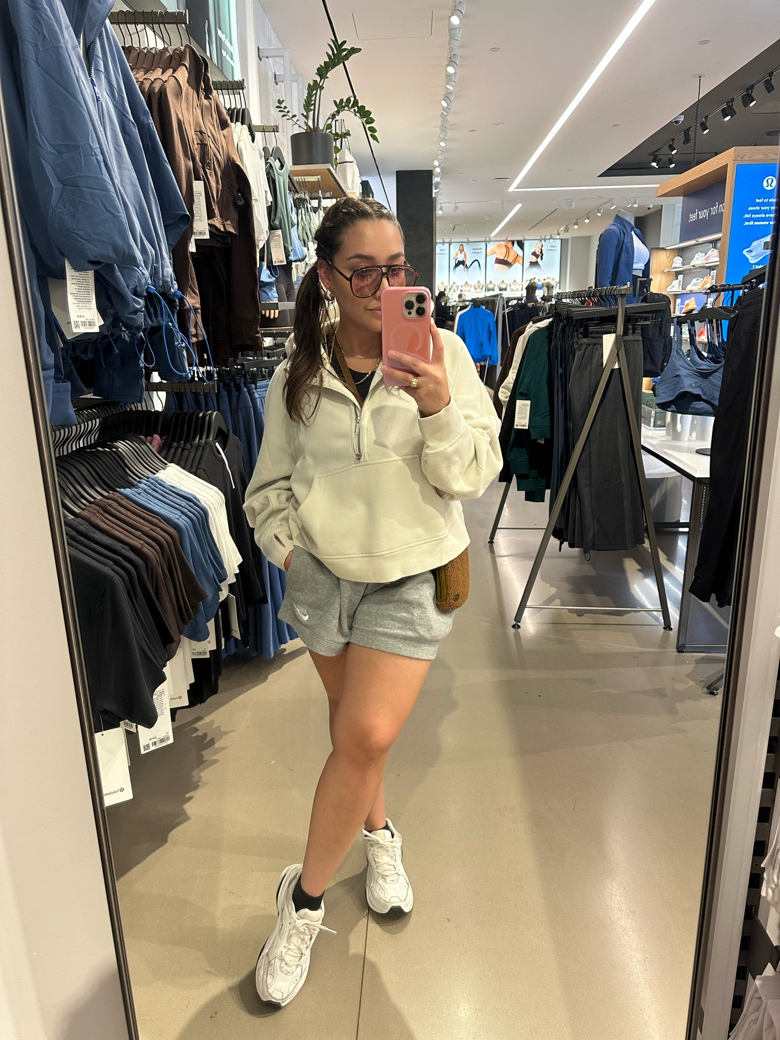 Viral lululemon scuba sweater pullover .oversized look, wearing a medium. They have a bunch of different colors! So cute for fall! 

#LTKfitness #LTKSeasonal #LTKHoliday