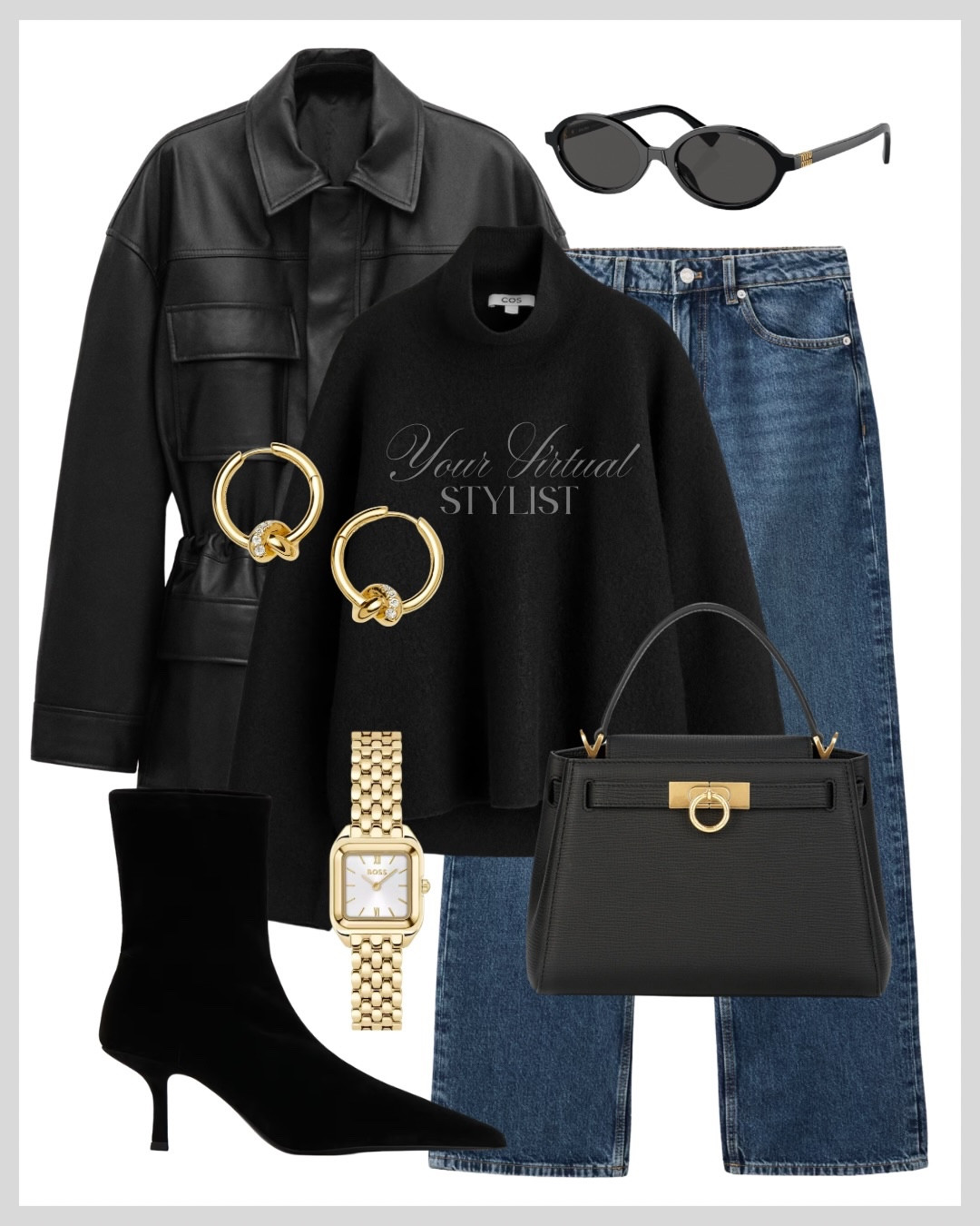 A leather parka is that one piece that instantly elevates any outfit and makes it look intentional. Here are 3 effortless ways to style it and look put-together every time.✨🖤

Comment SHOP and I’ll DM you where to shop 🛍️

Make sure to FOLLOW me to get the link 🔗

You can also shop all my outfits via the Link in Bio 💫

#leatherparka #lookoftoday #capsulewardrobe #virtualstylist #woolcoat