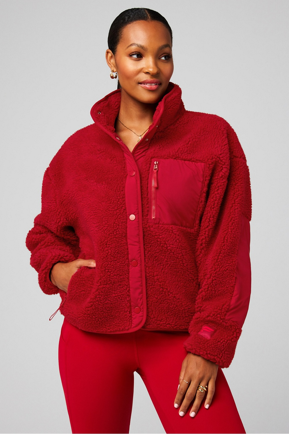 Tahoe Teddy Jacket | Fabletics - North America