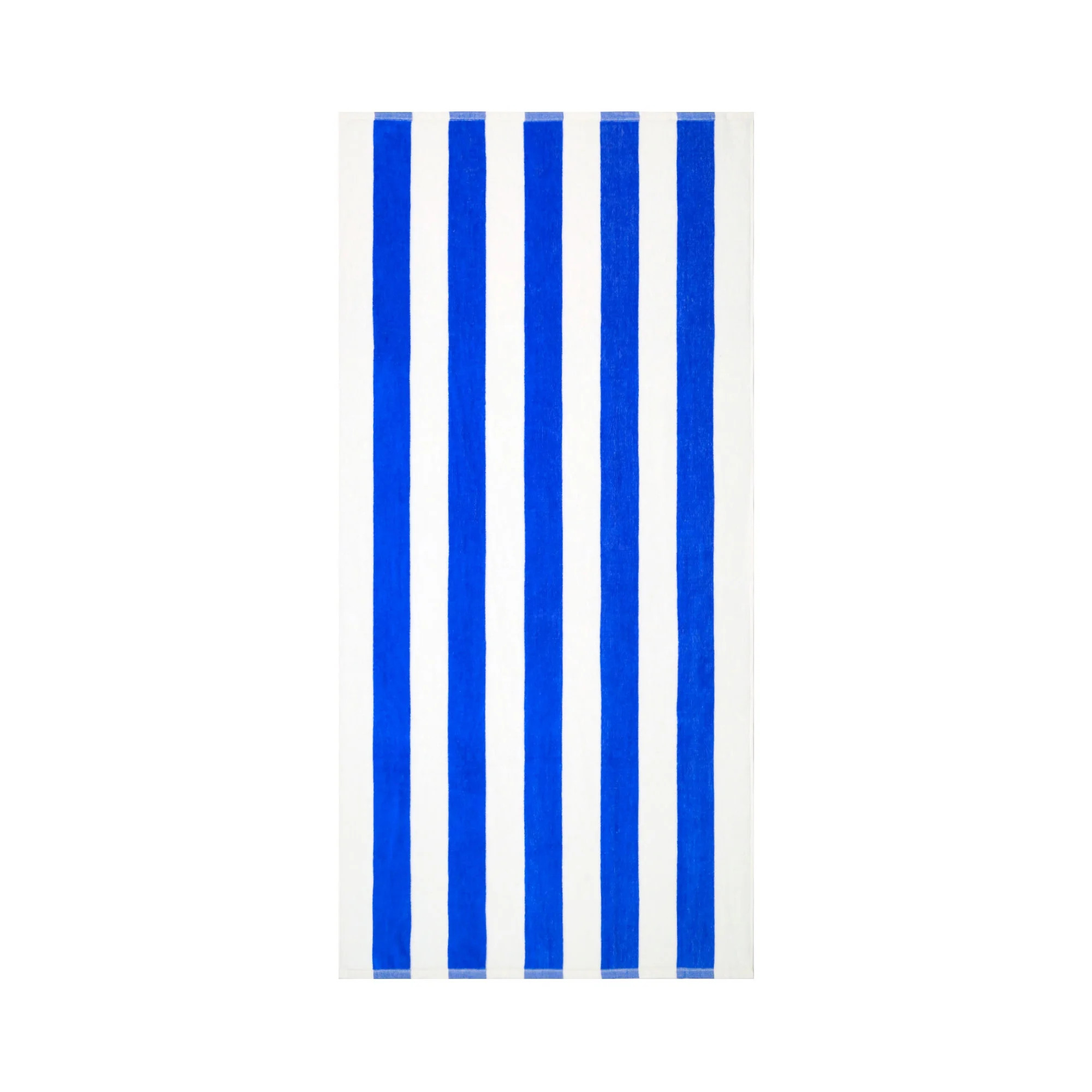 Mainstays Cabana Stripe Beach Towel, 58" x 28", Blue | Walmart (US)