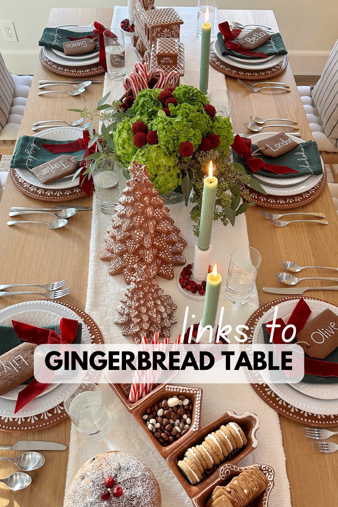 Gingerbread Tablescape Items 

#LTKSeasonal #LTKHoliday #LTKHome