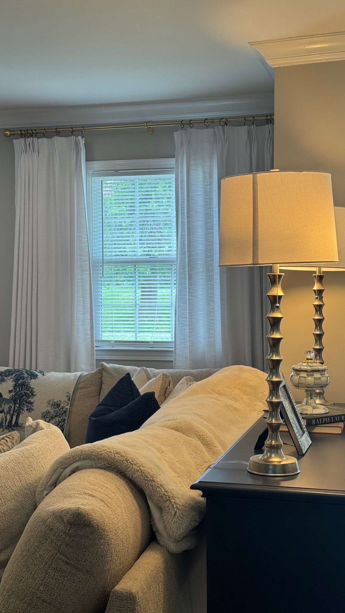 Two pages white linen curtains that elevate your space!￼#twopages #linencurtains #homedecor