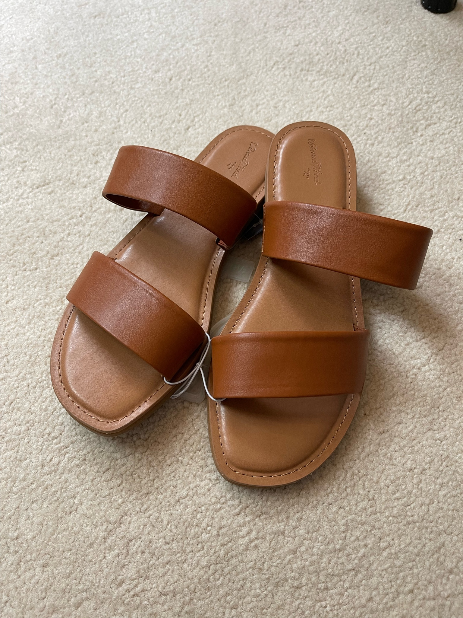 Brown wide strap flat slides from Target will be a perfect pairing with your spring and summer outfits.

#LTKshoecrush #LTKSeasonal #LTKover40