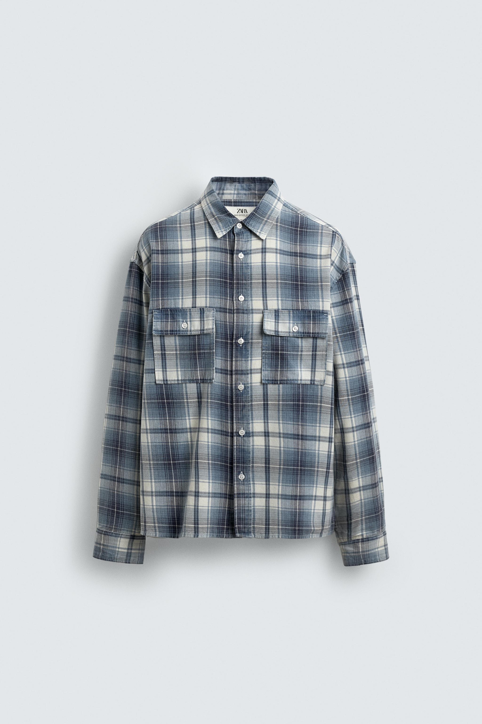 LIMITED EDITION RELAXED FIT PLAID SHIRT | Zara US