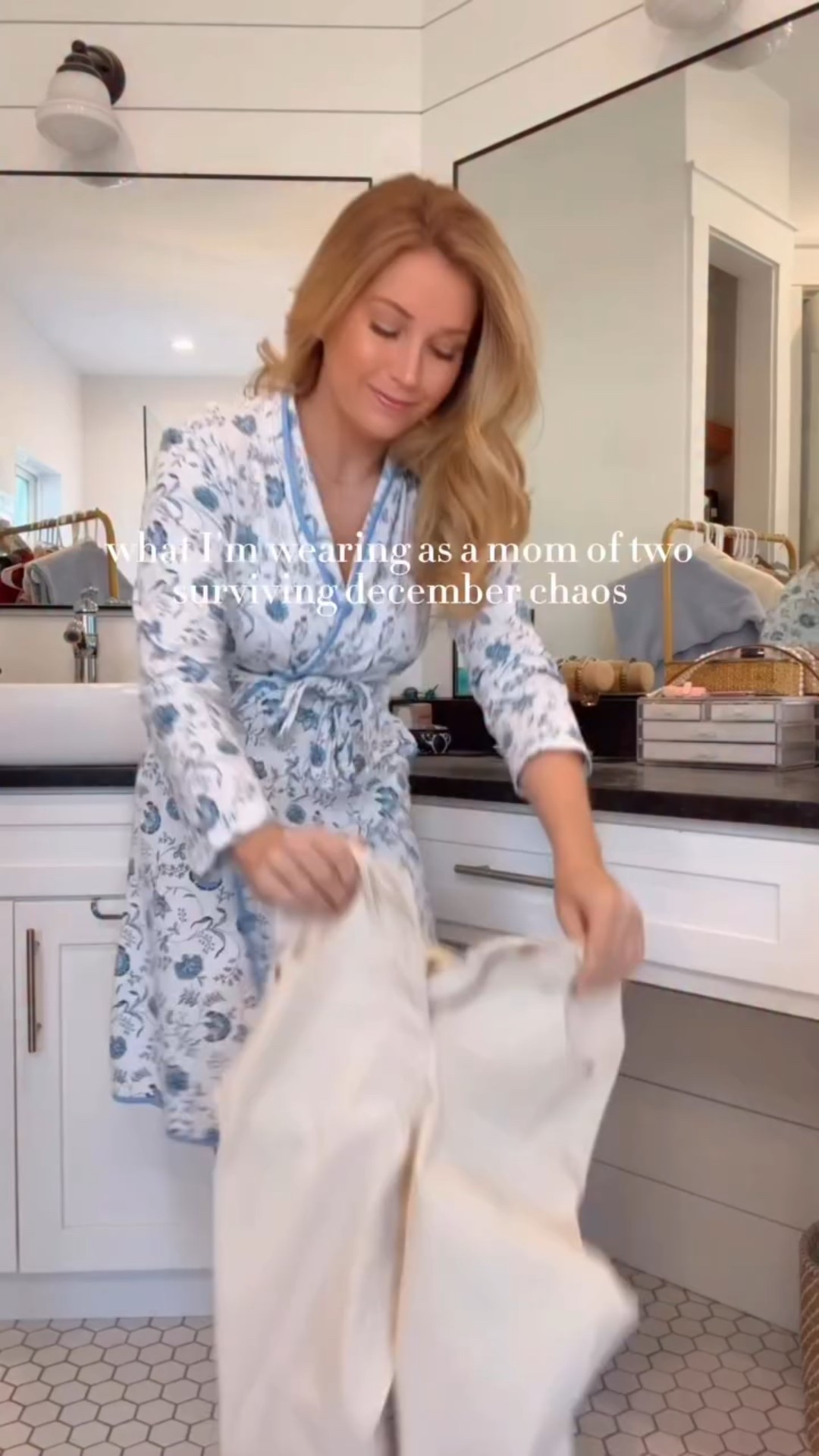 Choosing a life with a little more margin—more time at home, more presence, more of what matters. 

I’m stepping away from my career and into this sweet season with my family. I’ve felt so in-between lately and trying to find my new norm. Thank y’all for being here 〰️ 

comment LINKS and these details will be sent your way! Including this amazing Amazon find pashmina wrap that looks and feels so luxe. Would also be a great last minute gift! 💞