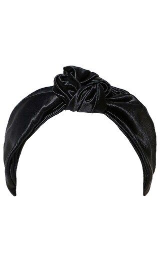 slip Silk Headband The Knot in Black. | Revolve Clothing (Global)
