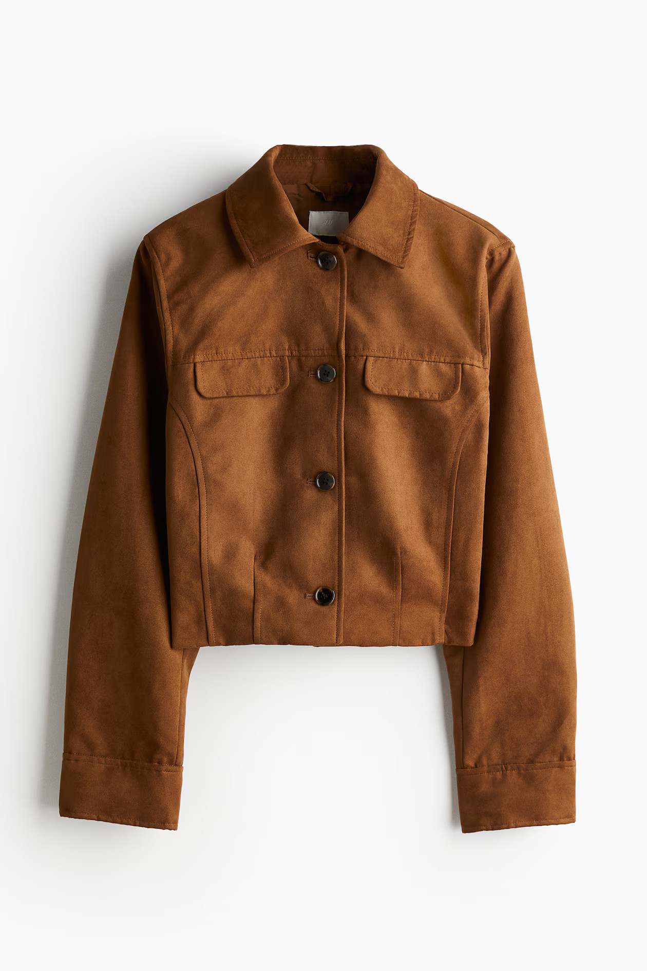 Chaqueta en tejido cepillado | H&M (FR, IT, ES, PT, BE)