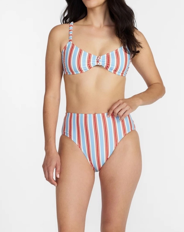 Just got this swimsuit in & for under $35 total it's so good! Love the detail on the straps. 