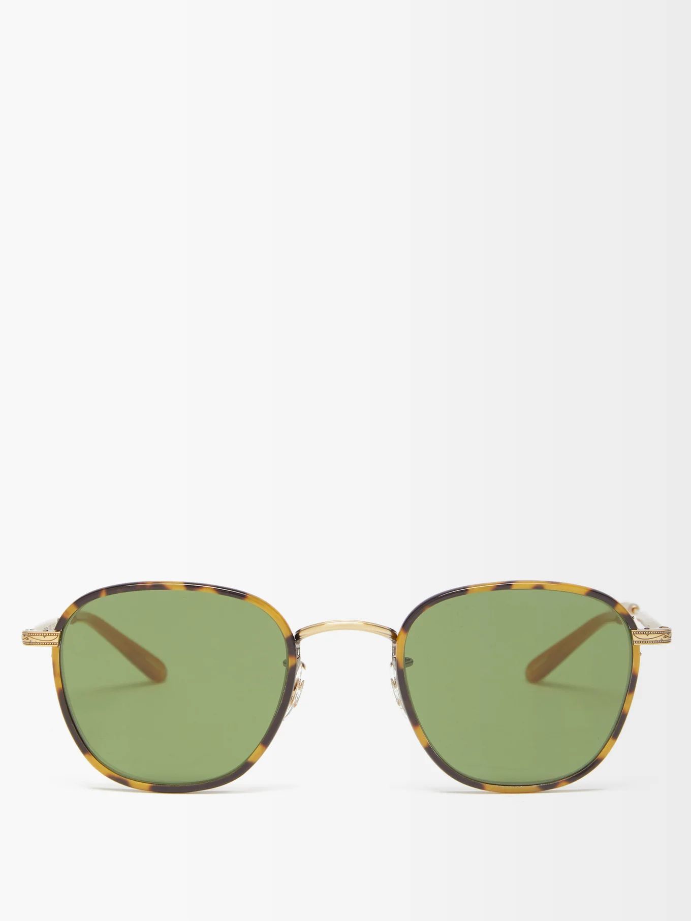 Grant tortoiseshell-acetate aviator sunglasses | Matches (UK)