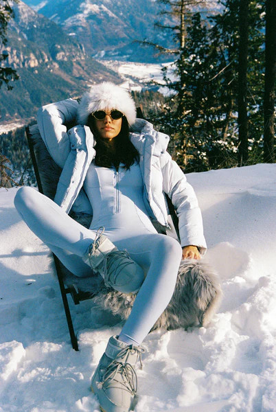 Long Sleeve Half-Zip Full Length Unitard | WISKIIACTIVE