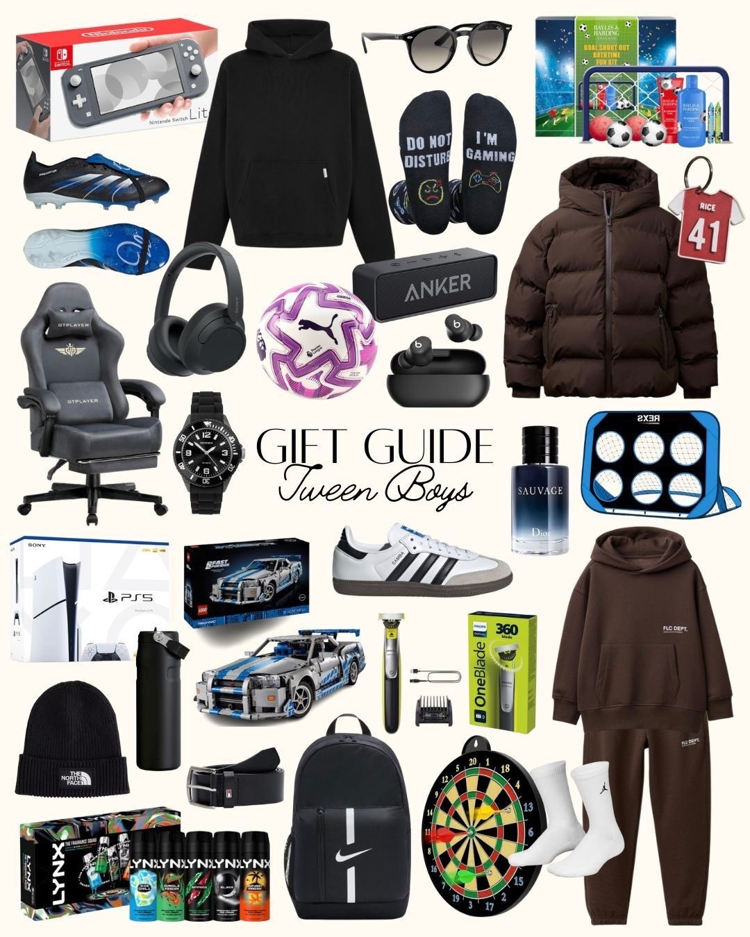 Christmas Gift Guide for Tween Boys 🌟

Christmas shopping, gift guide, gifts for him, tween boys, teenage boys 

#LTKuk #LTKkids #LTKgiftguide