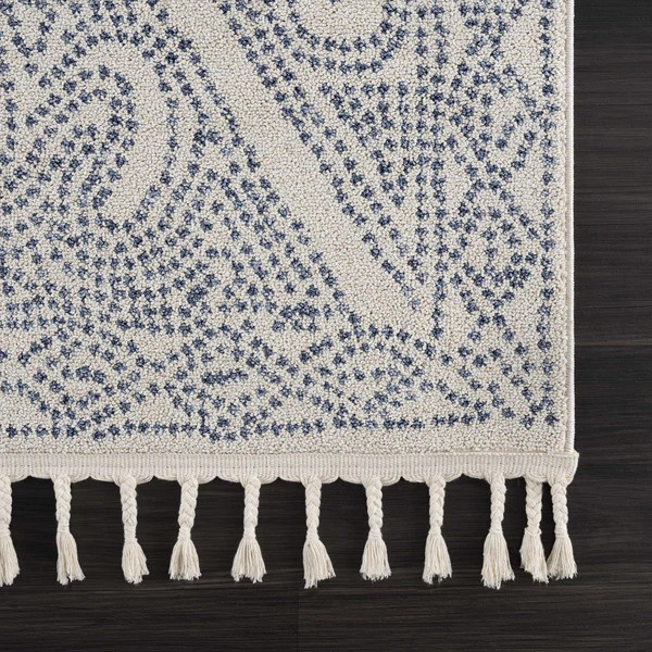 Birdwood Navy Area Rug - Clearance | Boutique Rugs