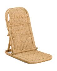 Oki Rattan Foldable Beach Chair | Marshalls