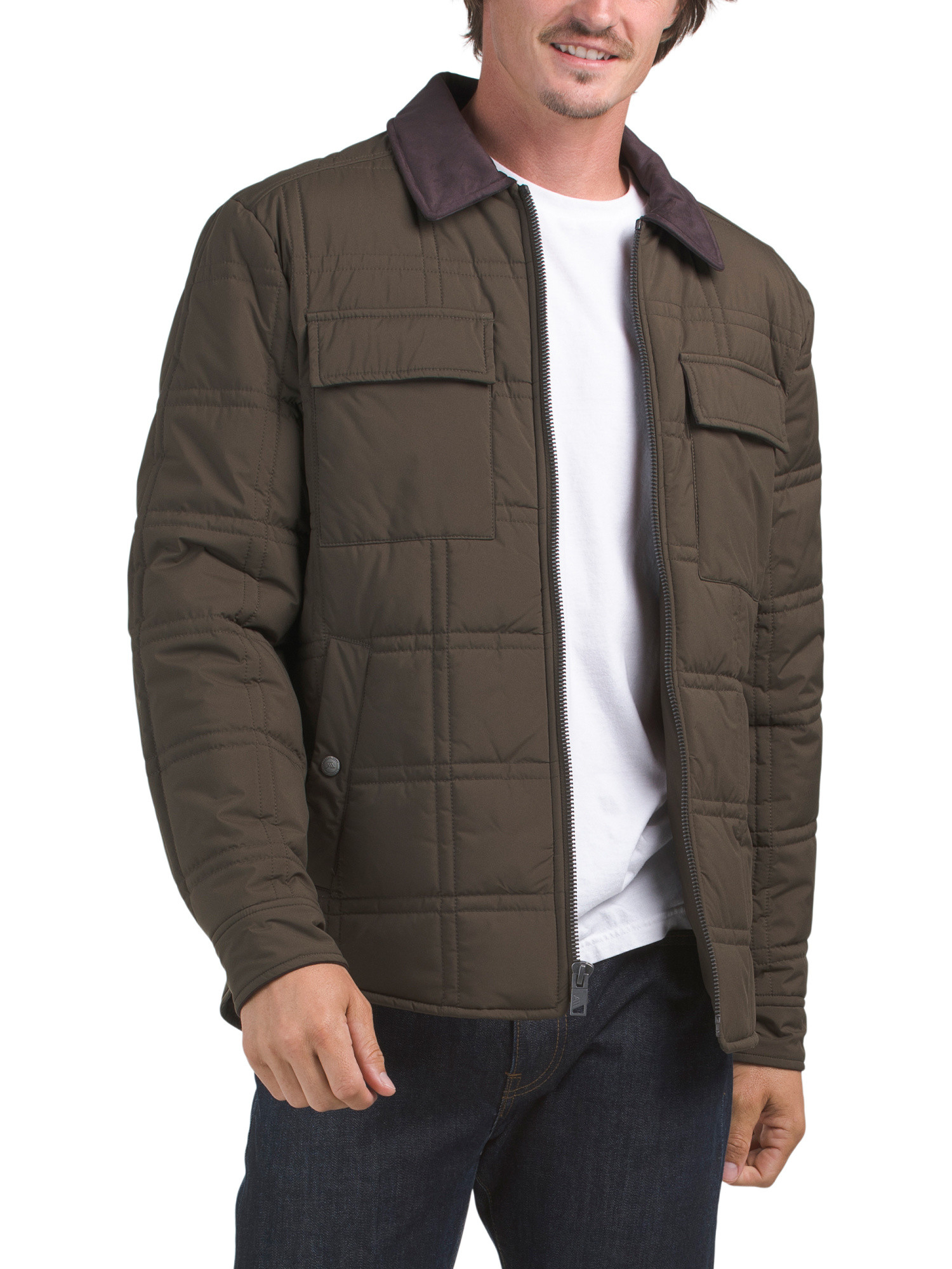 Brockman Quilted Jacket | TJ Maxx