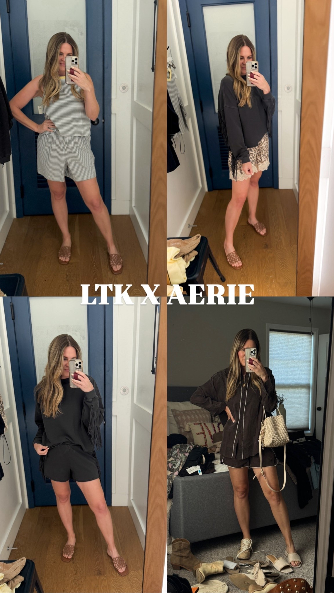 Everyday elevated basics by Aerie
The fringe shorts and sweatshirt are adorable, love the lace shorts and let’s talk about this loungewear!

#LTKxAerie #LTKootd #LTKOver40