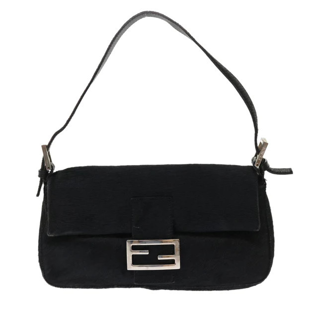 Fendi Baguette Fur Shoulder Bag (Pre-Owned) | Shop Simon
