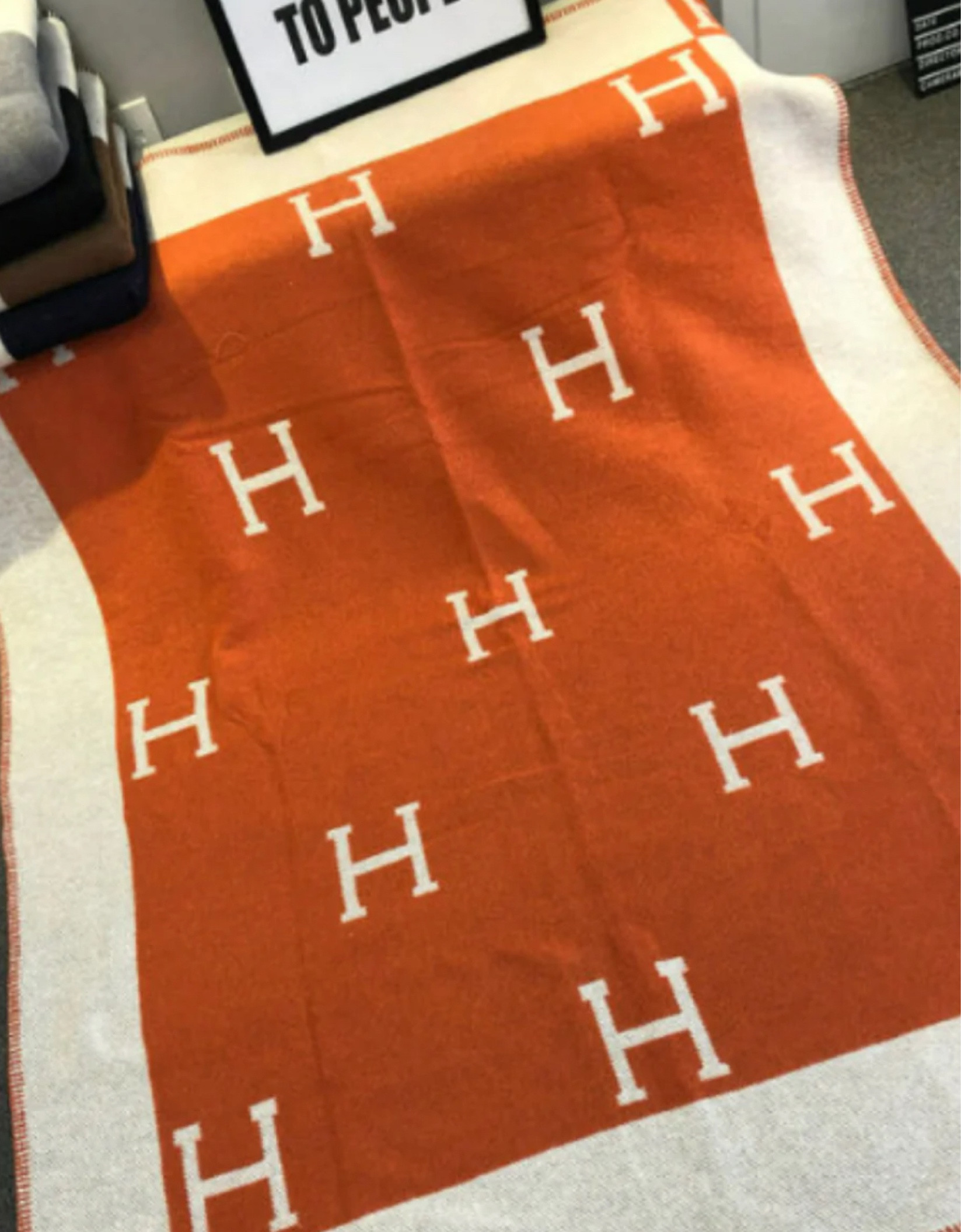 Found my favorite dupe “H” blanket on sale for $28! Grab it in 4 super pretty colors! ♥️

#LTKfindsunder50 #LTKhome #LTKsalealert