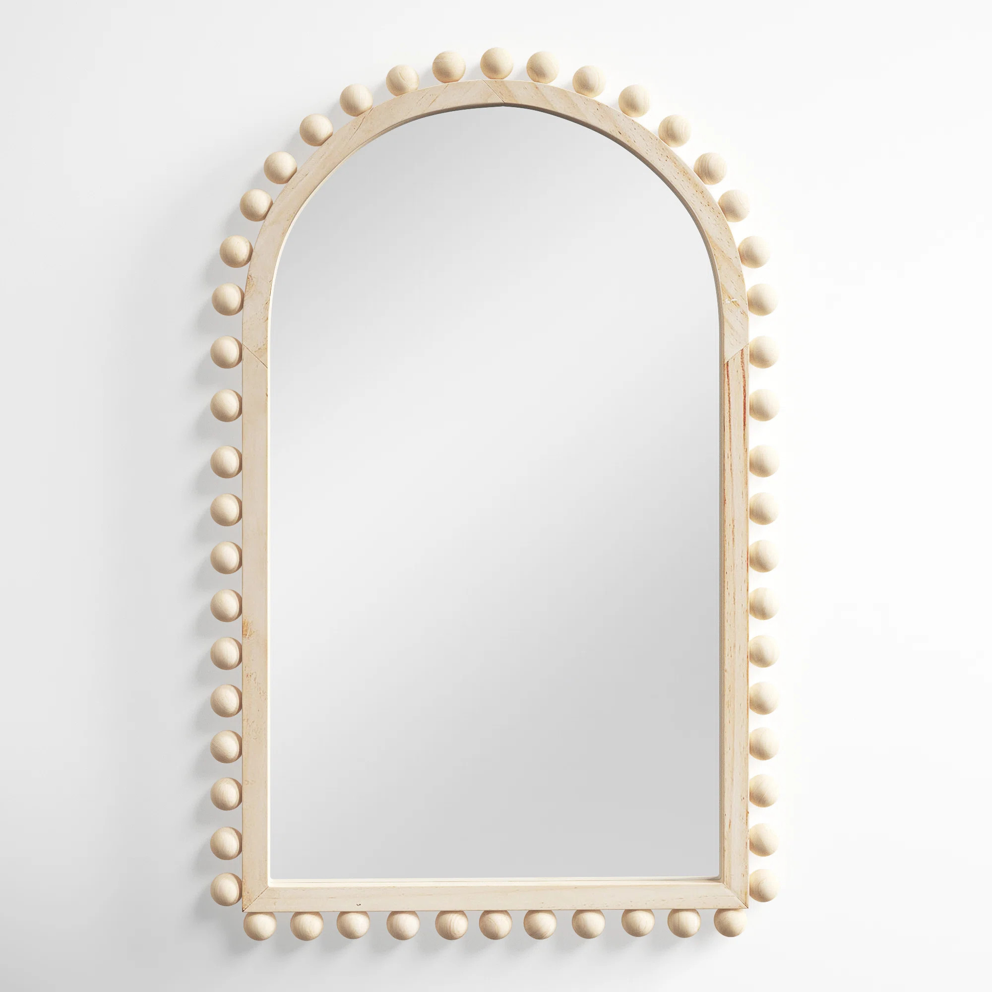 Waltham Solid Wood Arch/Crowned Top Mirror | Wayfair North America