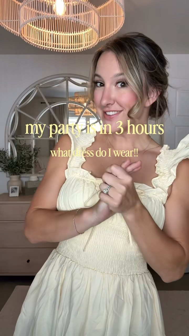 I hosted a Summer Soiree Girls Night at my home! We made wine charms that were so fun and easy! Linking the dresses I was deciding between to wear that night from @Petal & Pup  

#tryon #haul #dress #petalandpup #girlsnight #party #summer #momlife #mom #hosting #friends #wine #winecharms #host #babyshower #weddingshower #outfit #ootd #summerdress #weddingguest

#LTKootd #LTKmomlife #LTKHome

#LTKootd #LTKdayinmylife #LTKvlog