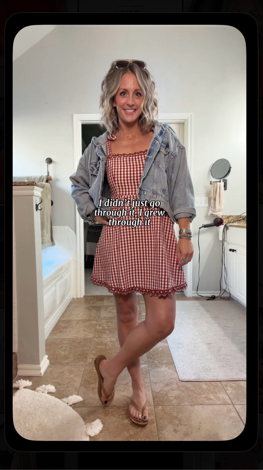 Spring church outfit• this dress from @American Eagle Outfitters  is SO GOOD!!

#LTKOver40 #LTKmomlife #LTKootd