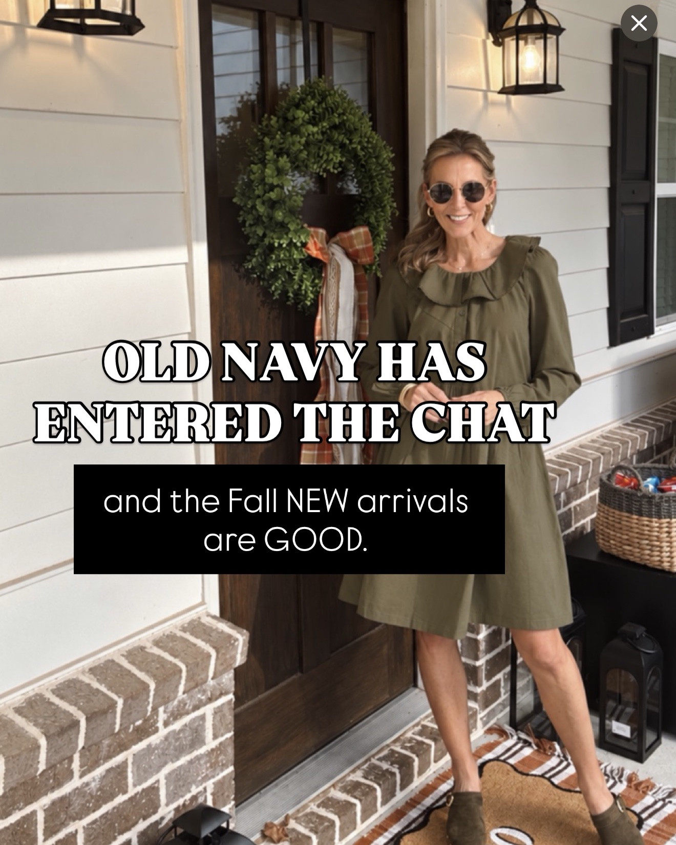 Comment FALL for all the details 🍂 Old Navy fall new arrivals have officially entered the chat, and they are GOOD. Think cute fall work outfits, corduroy, chocolate brown sweaters, velvet pants, preppy prints, flattering fall dresses and the cutest tie-waist top. I styled several pieces with my favorite Walmart jeans to show how easy these are to mix into your closet. And just when you thought we were done… Old Navy Christmas pajamas. 🎄 Yep. I went there. Which one are you grabbing first?

Old Navy fall new arrivals, Old Navy fall outfits, Old Navy women’s clothing, affordable fall fashion, fall work outfits, teacher outfits, women’s fall outfits, fall outfit ideas, Old Navy sweaters, corduroy shirt, chocolate brown sweater, velvet pants, preppy fall outfits, fall dresses, tie waist top, Walmart jeans, affordable workwear, Christmas pajamas, Old Navy pajamas, holiday pajamas