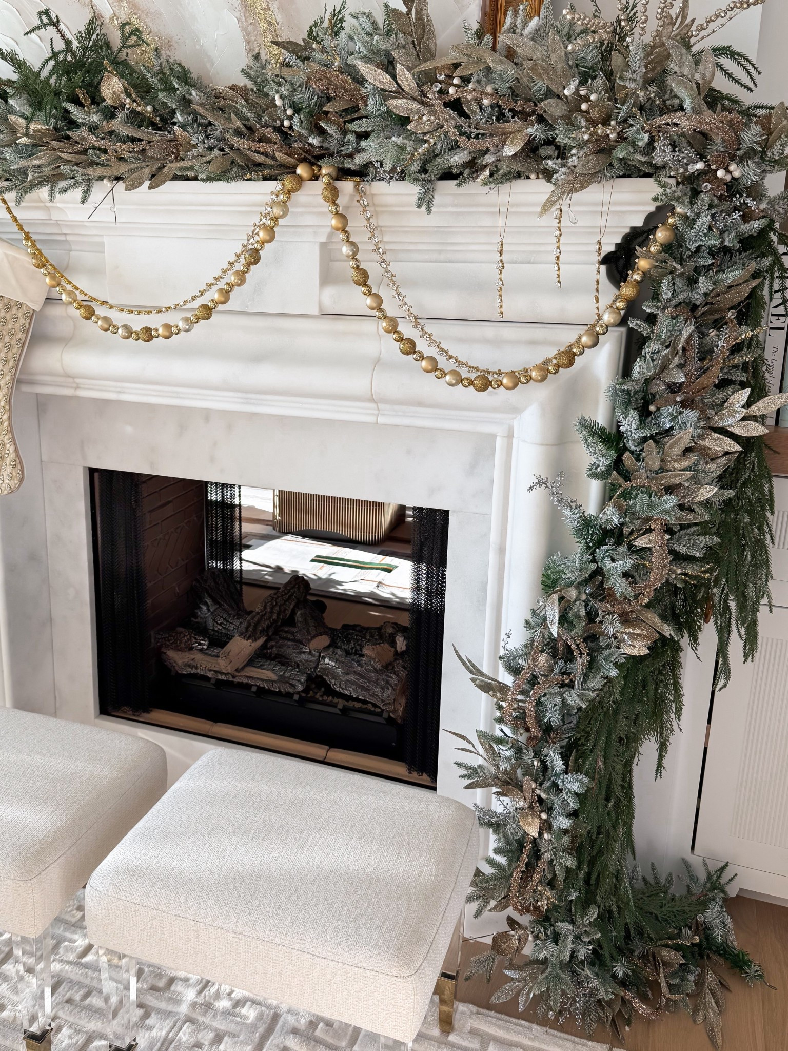 Our mantle garland is on sale! 

#LTKSaleAlert #LTKHome #LTKHoliday