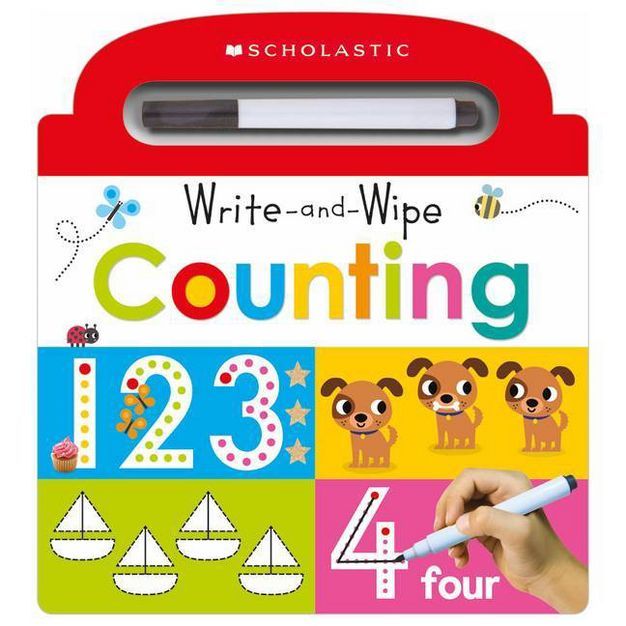 Write and Wipe Counting (Vol 3) (Hardcover) (Scholastic Inc.) | Target