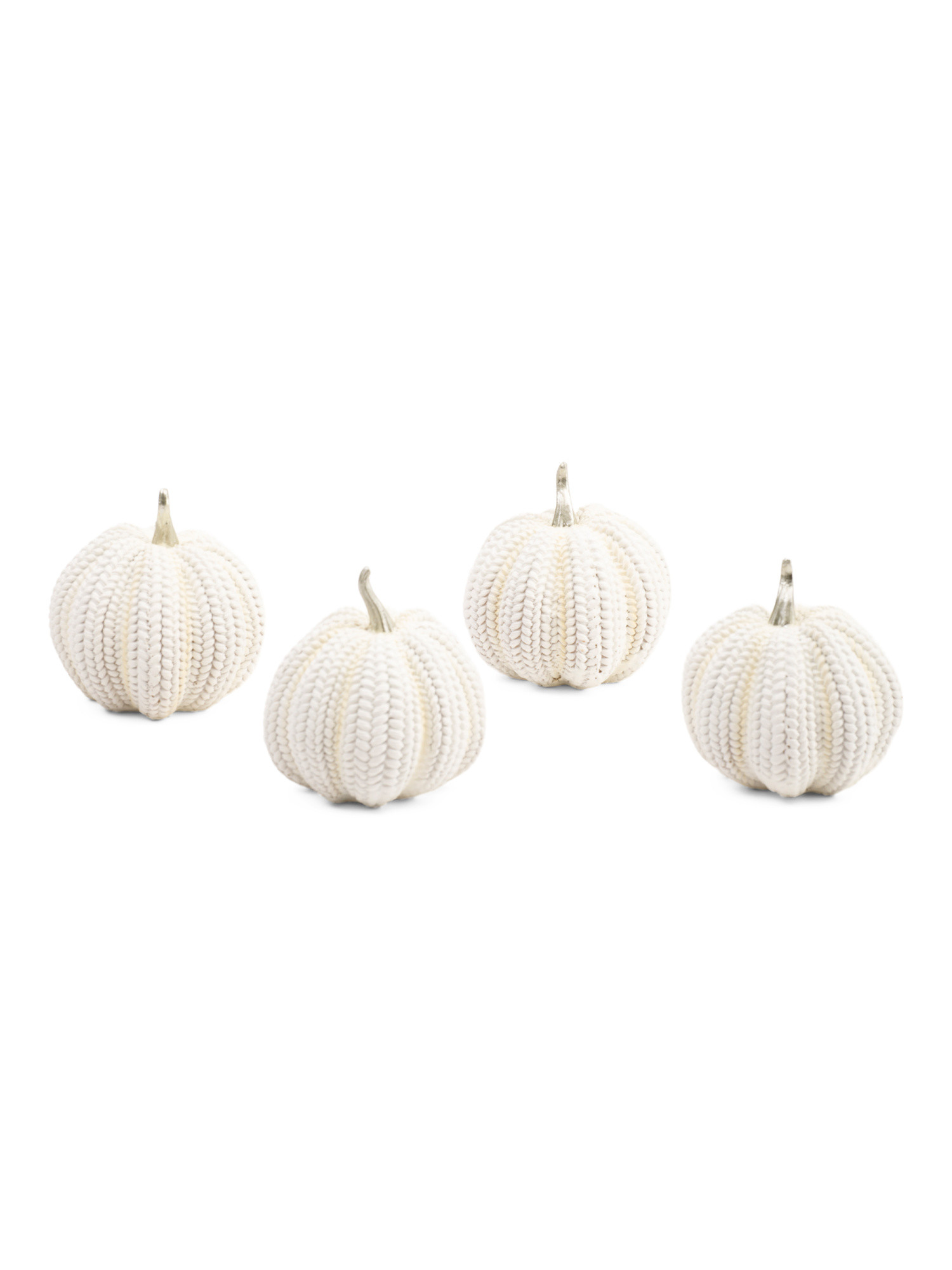 4pk Woven Look Pumpkins | TJ Maxx
