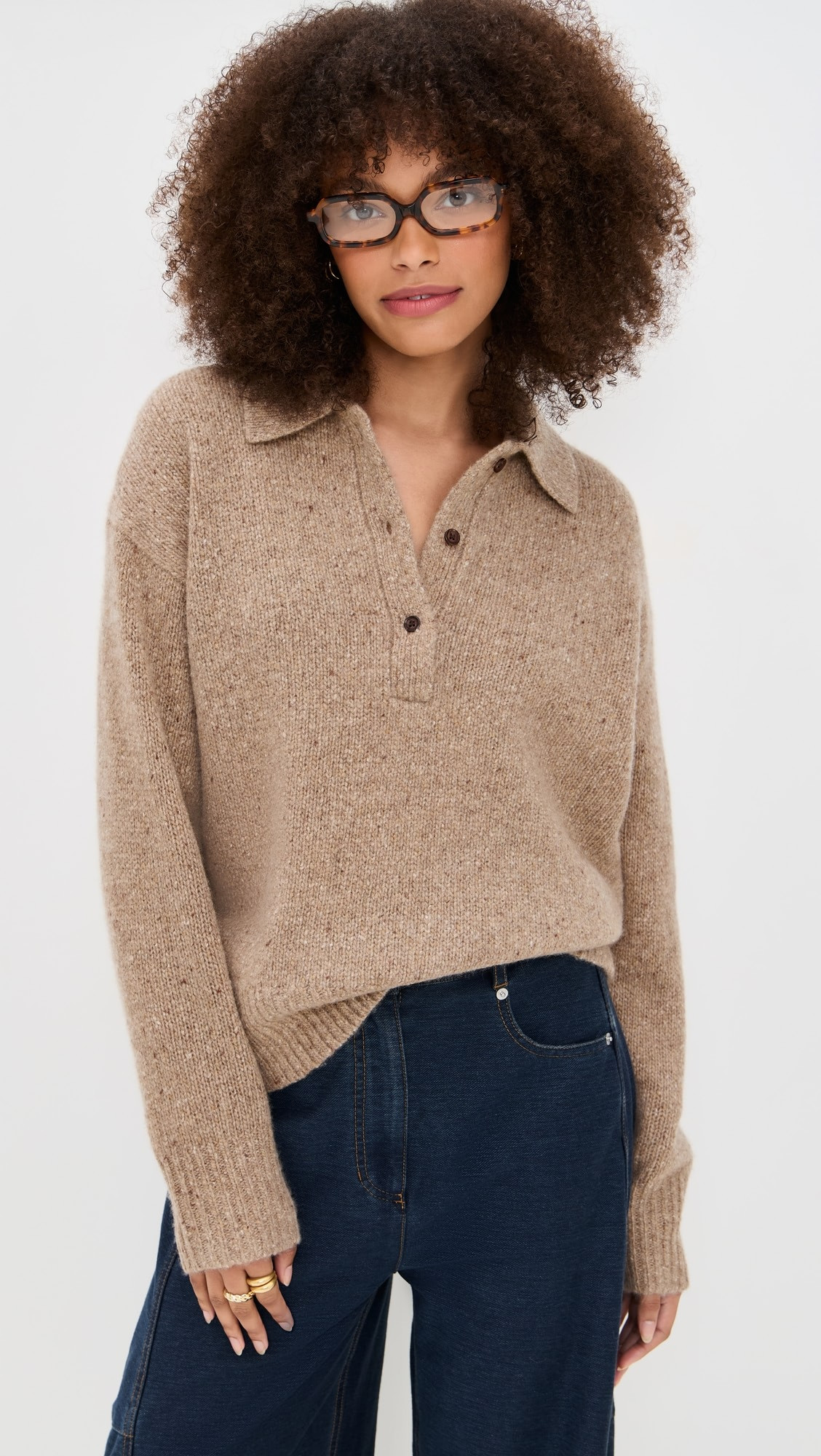 Cashmere Burke Polo | Shopbop