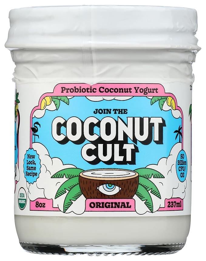 THE COCONUT CULT Organic Original Coconut Yogurt, 8 FZ | Amazon (US)