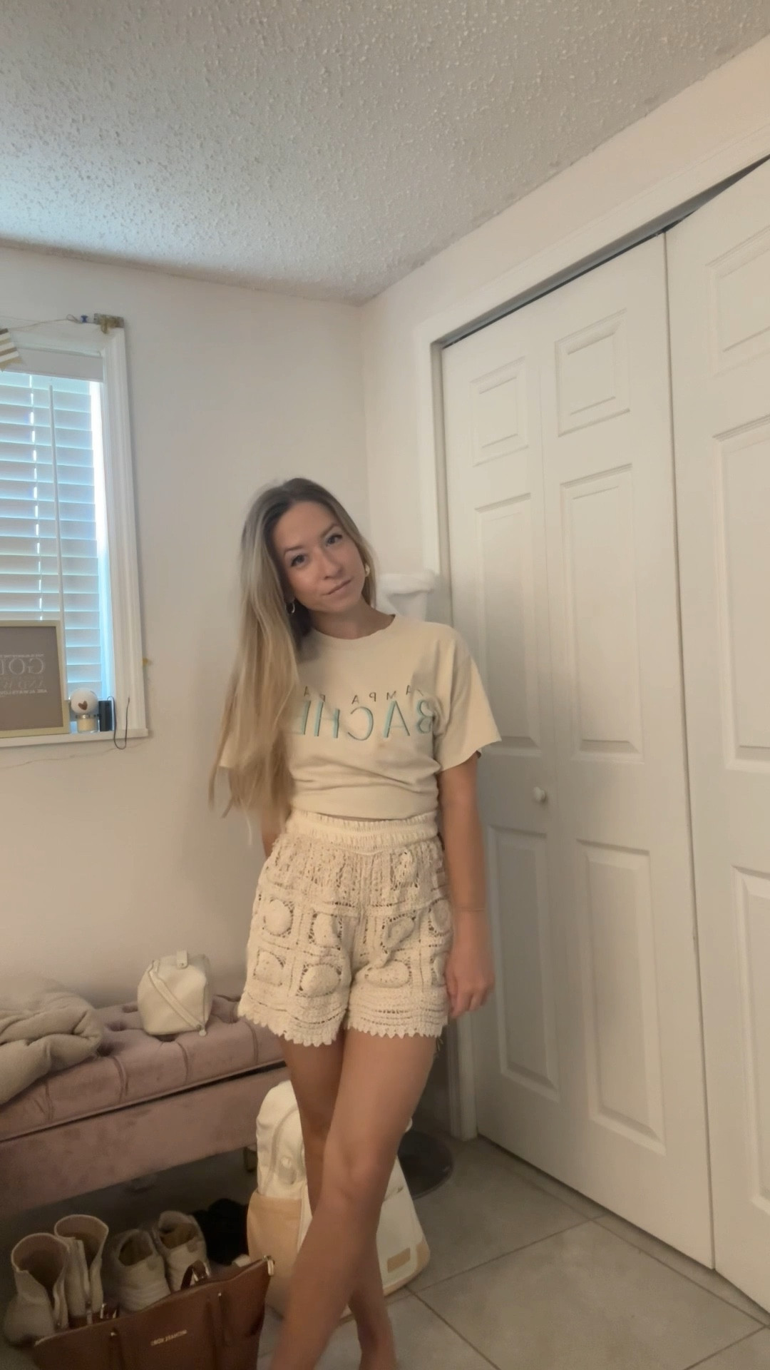 Easy summer casual crochet shorts outfit 

#LTKSeasonal #LTKPetite #LTKStyleTip