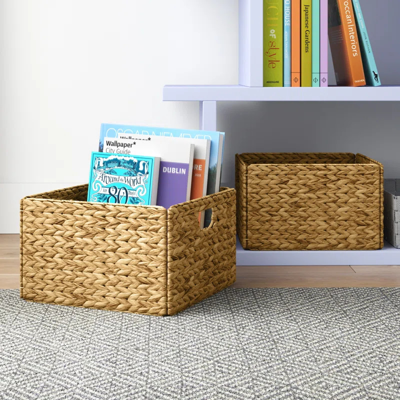 Hyacinth Wicker Basket Set | Wayfair North America