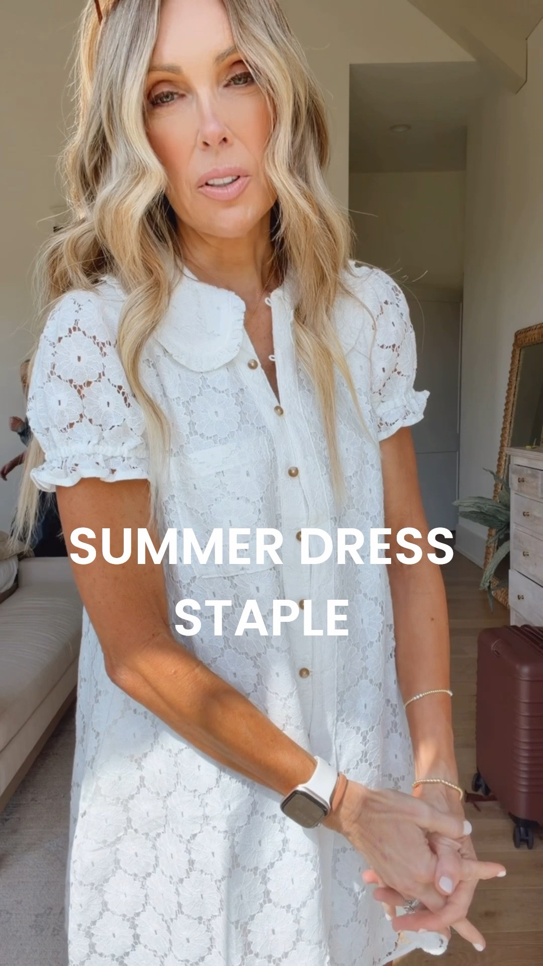When you don't know what to wear, try this! It's the summer dress that you can dress up or down and suitable for many occasions.

#LTKmomlife #LTKootd #LTKgrwm