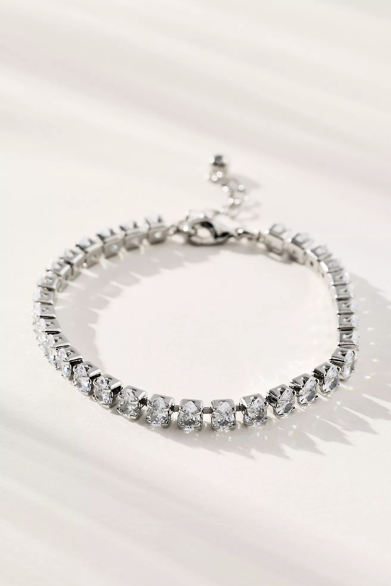 High-Shine Crystal Bracelet | Anthropologie (US)