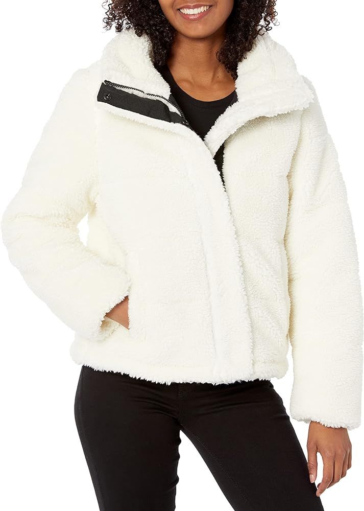 Calvin Klein Women's Faux Sherpa Coat | Amazon (US)