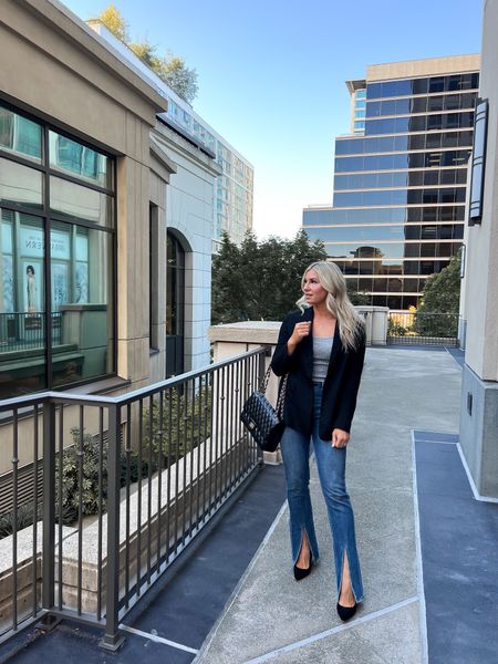 Party jeans for the win! I love these for dressing up 

#LTKHoliday #LTKparties #LTKover40