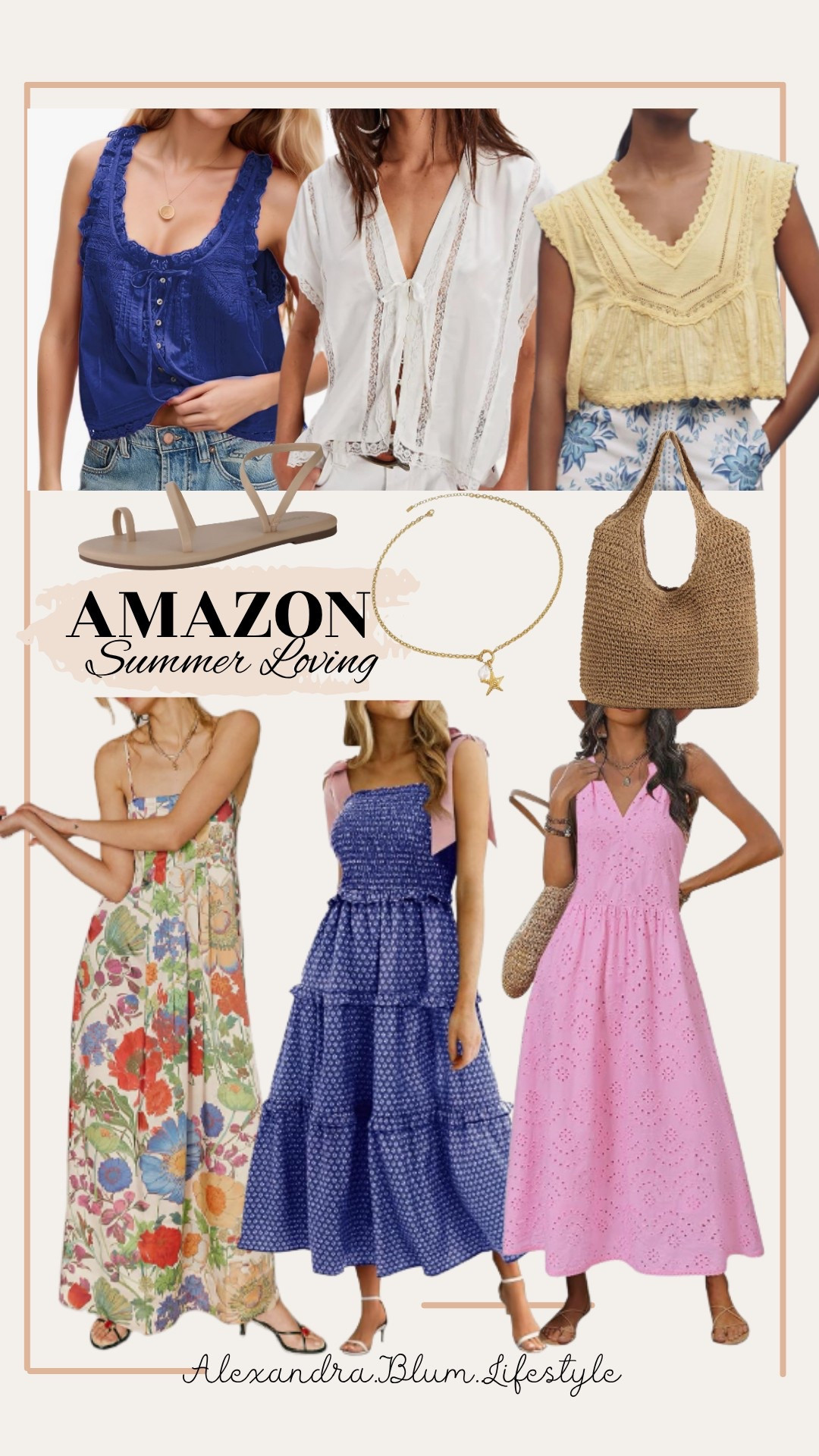 Summer dresses, summer tops, and accessories all from Amazon! 

#LTKShoeCrush #LTKSummerEdit #LTKFindsUnder50