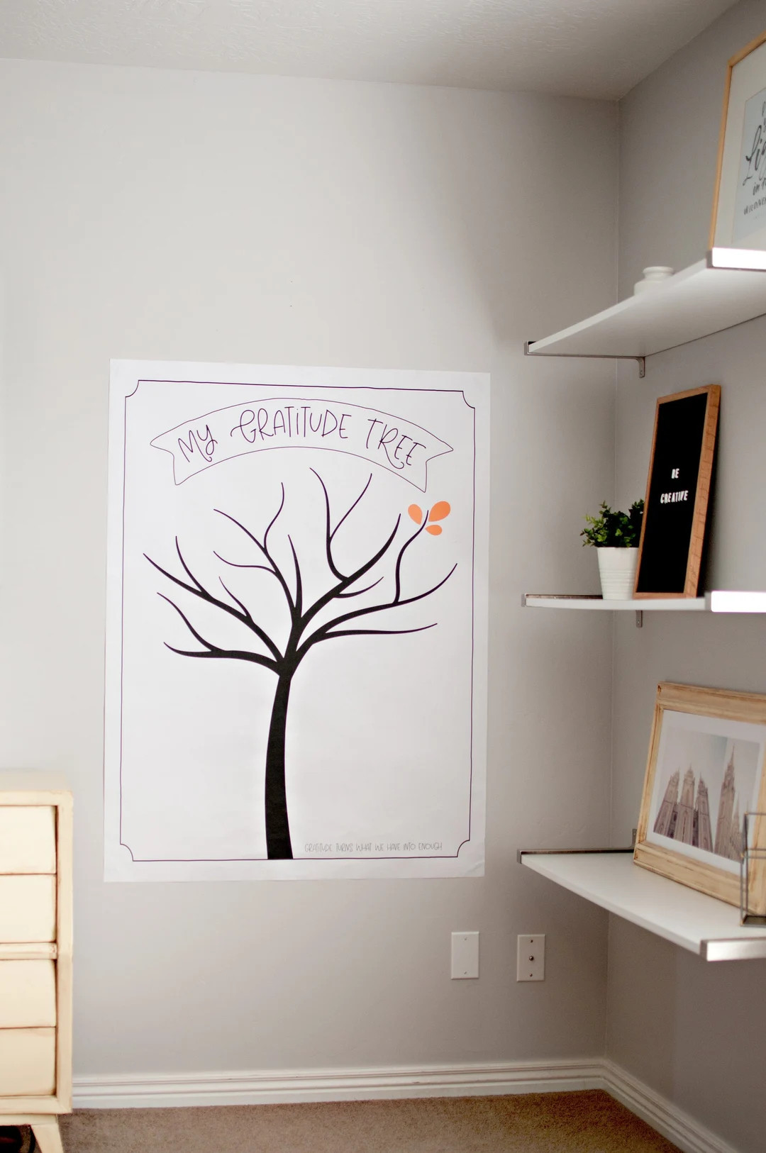 Gratitude Tree Engineer Prints/ Large Size Gratitude Tree/ Gratitude Tree Grateful Family Activit... | Etsy (US)