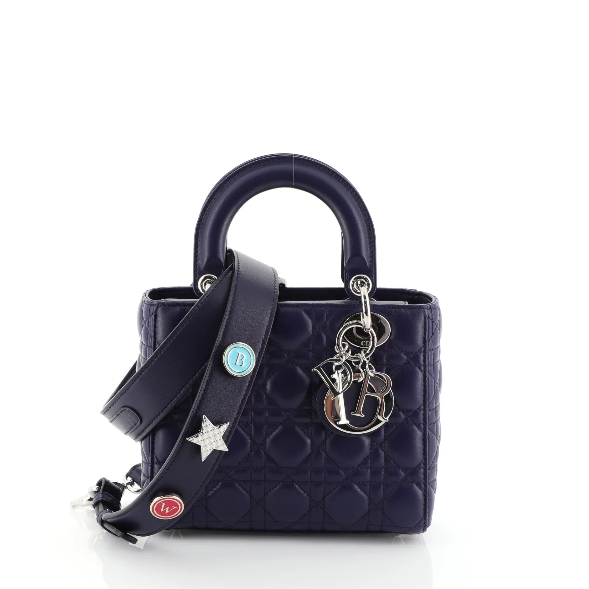 My Lady Dior Bag Cannage Quilt Lambskin | Rebag