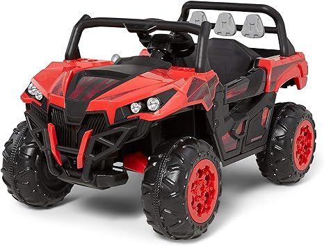 Kid Trax Toddler UTV Electric Ride-On Toy, Kids 3-5 Years Old, 6 Volt Battery and Charger, Max Ri... | Amazon (US)