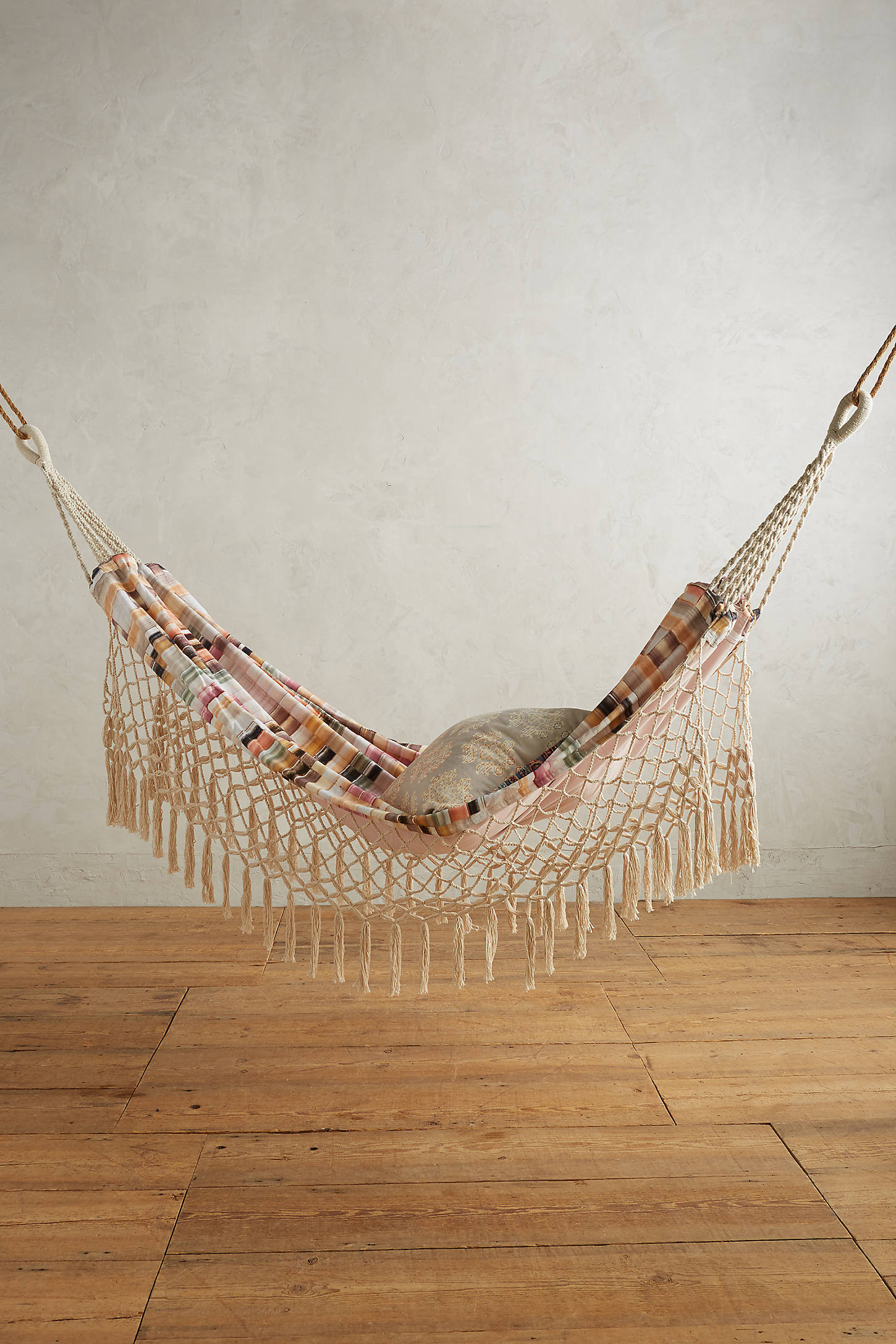 Earthtone Fringe Hammock | Anthropologie (US)