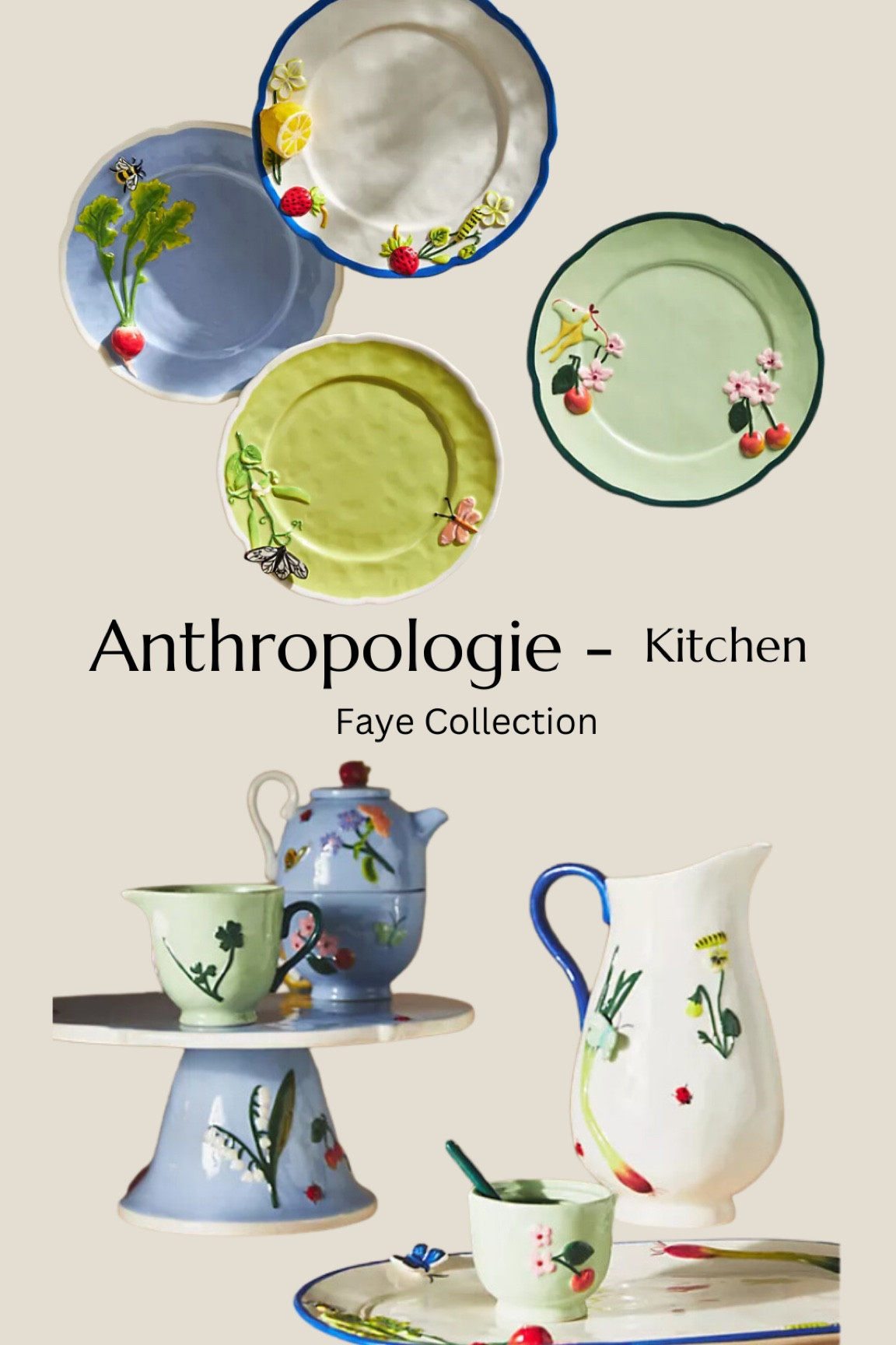 Anthropologie viral new kitchen collection
Amazing for Spring get together like Tea Party. What’s unique about this collection is they are hand painted stonewear 🌸🌺


#LTKSpringSale #LTKSeasonal #LTKhome