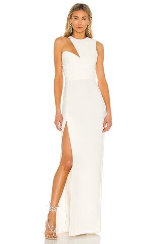 Amanda Uprichard X REVOLVE Gilda Gown in Pacific from Revolve.com | Revolve Clothing (Global)